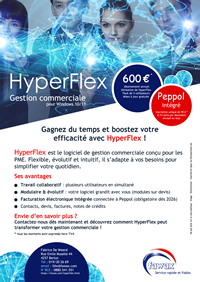 HyperFlex, gestion commerciale